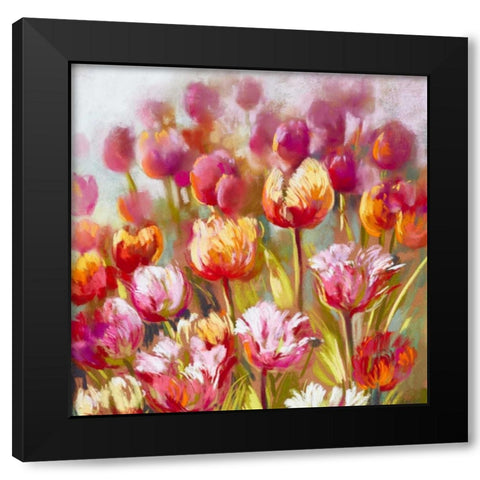 My oh My Black Modern Wood Framed Art Print by Whatmore, Nel