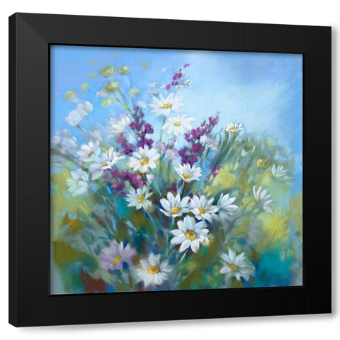 Time to Ourselves Black Modern Wood Framed Art Print by Whatmore, Nel