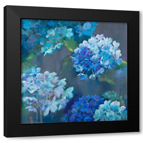 Twilight song (detail) Black Modern Wood Framed Art Print with Double Matting by Whatmore, Nel