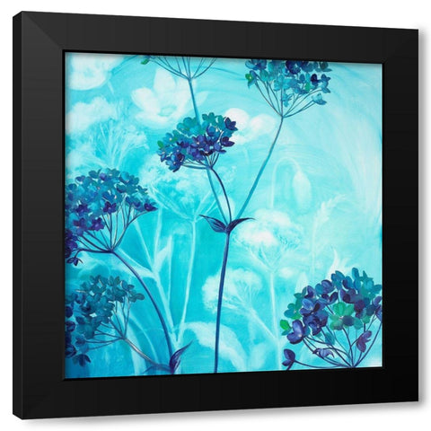 Behind the Scenes Black Modern Wood Framed Art Print by Whatmore, Nel