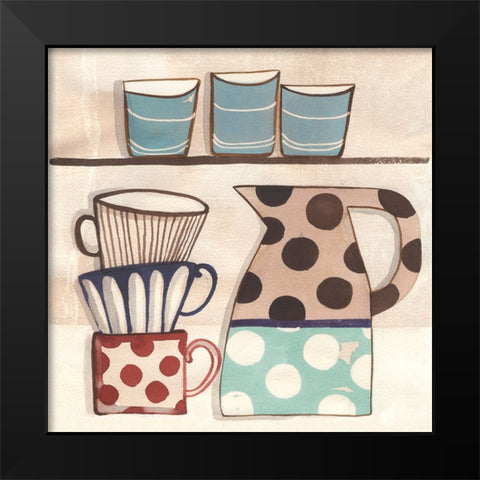 Cuisine II Black Modern Wood Framed Art Print by Dupree, Pat