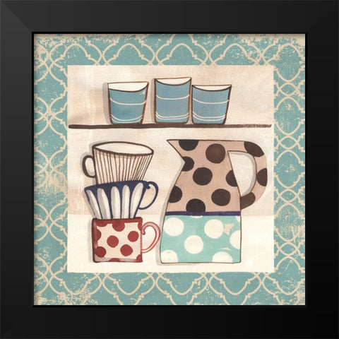 Cuisine Decoration II Black Modern Wood Framed Art Print by Dupree, Pat