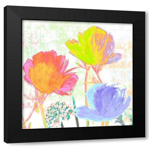 Divertissement dete I Black Modern Wood Framed Art Print by Muriel, Phelipau