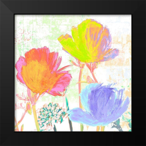 Divertissement dete I Black Modern Wood Framed Art Print by Muriel, Phelipau