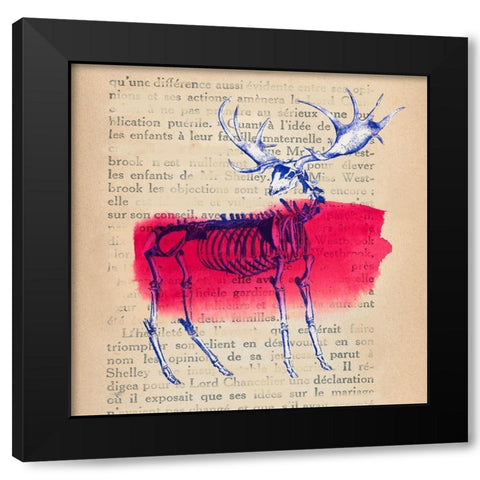 Memories of the Wild III Black Modern Wood Framed Art Print with Double Matting by Stef, Lamanche