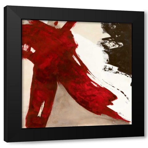 Katana III Black Modern Wood Framed Art Print by Stone, Jim