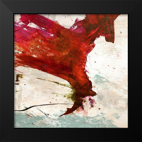 Colors Rumbling II Black Modern Wood Framed Art Print by Stone, Jim