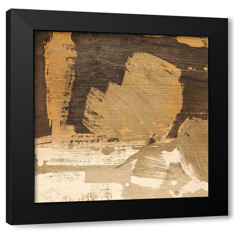 Revolving Thoughts I Black Modern Wood Framed Art Print by Stone, Jim