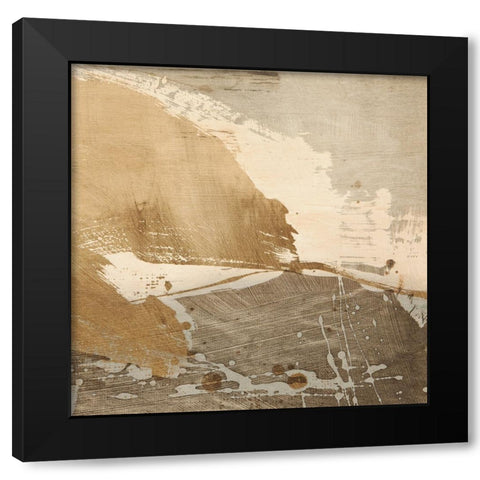 Revolving Thoughts III Black Modern Wood Framed Art Print by Stone, Jim