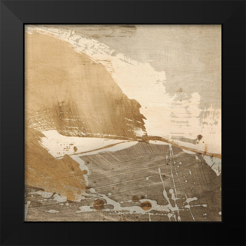 Revolving Thoughts III Black Modern Wood Framed Art Print by Stone, Jim