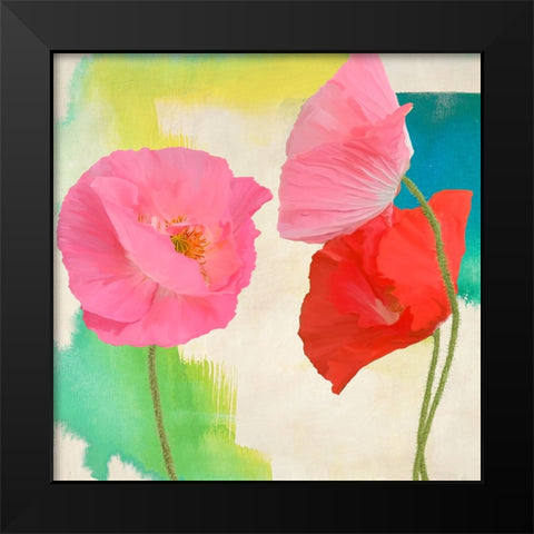 Festival I (detail) Black Modern Wood Framed Art Print by Rizzardi, Teo