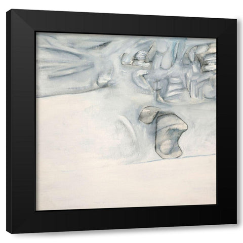 Es Black Modern Wood Framed Art Print with Double Matting by Teruzzi, Vittorio