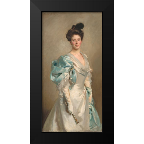 Mary Crowninshield Endicott Chamberlain Black Modern Wood Framed Art Print by Sargent, John Singer