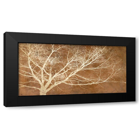 Dream Tree Black Modern Wood Framed Art Print with Double Matting by Aprile, Alessio