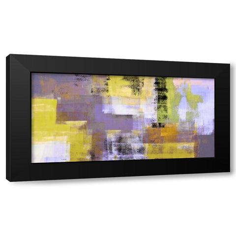 Desert Twilight Black Modern Wood Framed Art Print with Double Matting by Aprile, Alessio