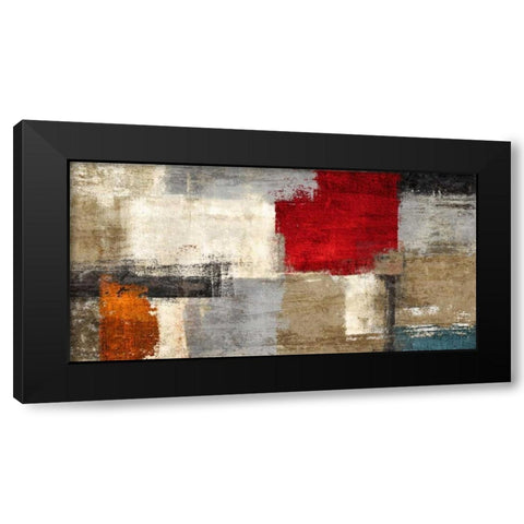 Jazz Black Modern Wood Framed Art Print by Aprile, Alessio