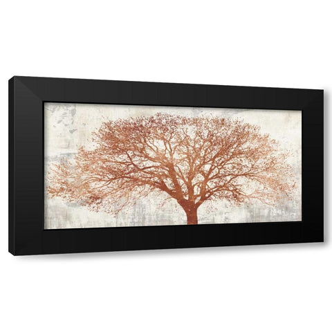 Tree of Bronze Black Modern Wood Framed Art Print by Aprile, Alessio