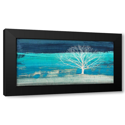 Treescape 3 (Azure) Black Modern Wood Framed Art Print by Alessio, Aprile