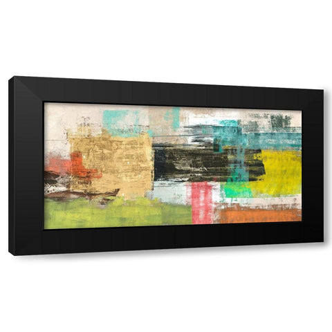 Actuality Black Modern Wood Framed Art Print with Double Matting by Alessio, Aprile