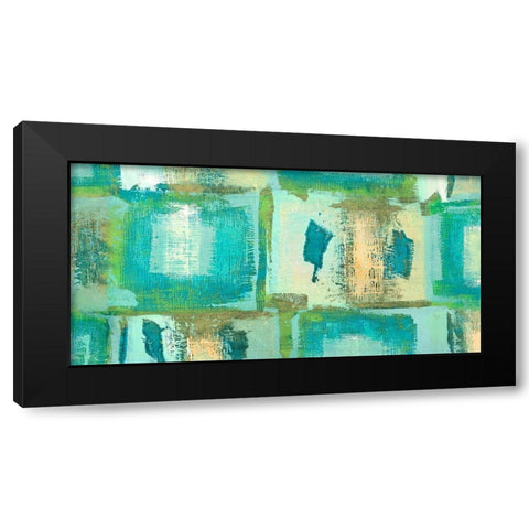 Aqualounge Black Modern Wood Framed Art Print by Alessio, Aprile