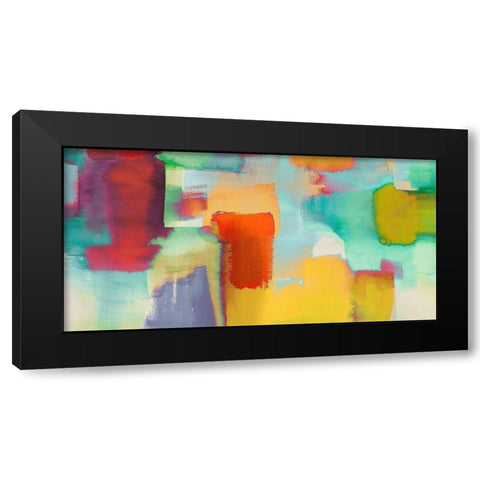 Colors of nature Black Modern Wood Framed Art Print by Asia, Rivieri