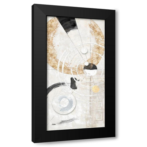 Portale infinito Black Modern Wood Framed Art Print with Double Matting by Arturo, Armenti