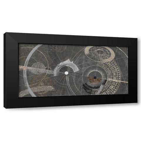 Proiezioni zodiacali Black Modern Wood Framed Art Print with Double Matting by Armenti, Arturo