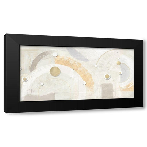 Corpi gravitazionali Black Modern Wood Framed Art Print by Armenti, Arturo