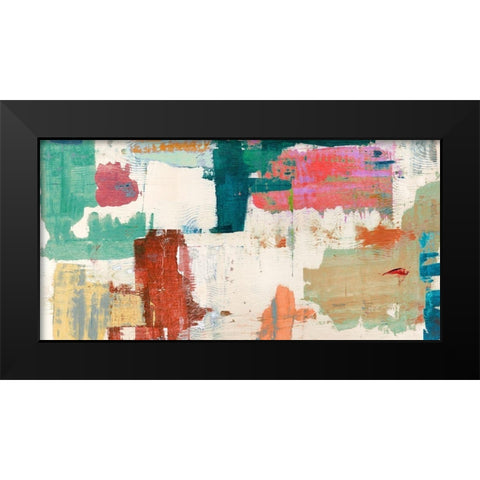 Quiet Intervals Black Modern Wood Framed Art Print by Munson, Anne