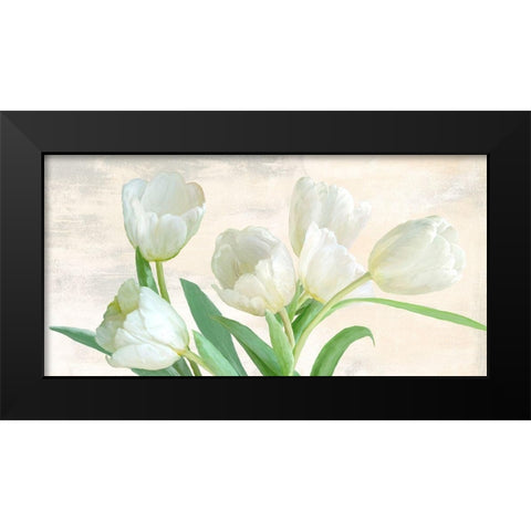 Into the Light Black Modern Wood Framed Art Print by Vinci, Alex