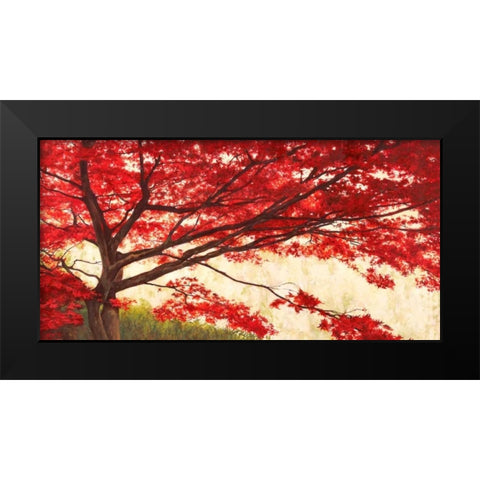 Acero Black Modern Wood Framed Art Print by Bacci, Leonardo