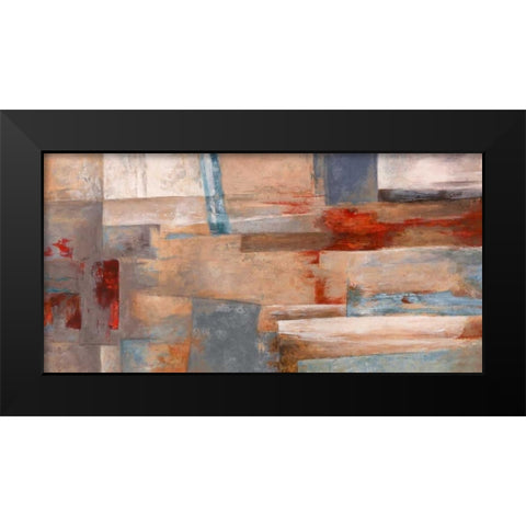 Sogni e onde Black Modern Wood Framed Art Print by Bacci, Leonardo