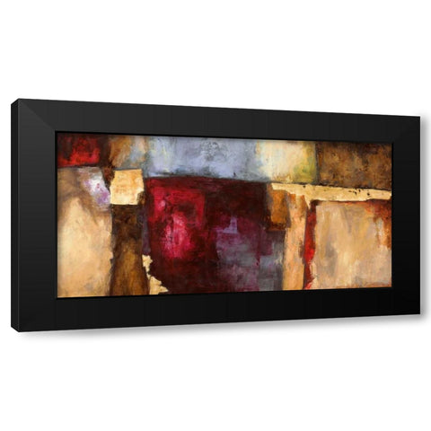 Rosso fiorentino Black Modern Wood Framed Art Print by Bacci, Leonardo