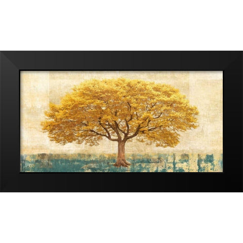 Gilded Oak Black Modern Wood Framed Art Print by Bacci, Leonardo