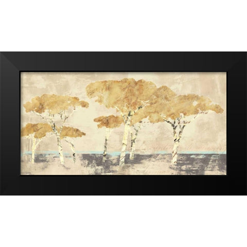 Antibes Black Modern Wood Framed Art Print by Bacci, Leonardo