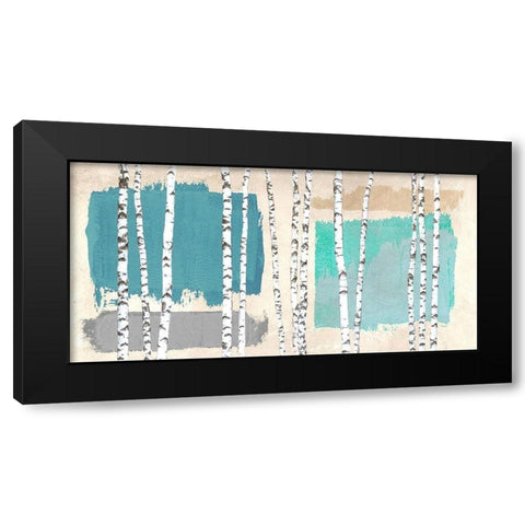 Minimal Nature I Black Modern Wood Framed Art Print with Double Matting by Viola, Bertel