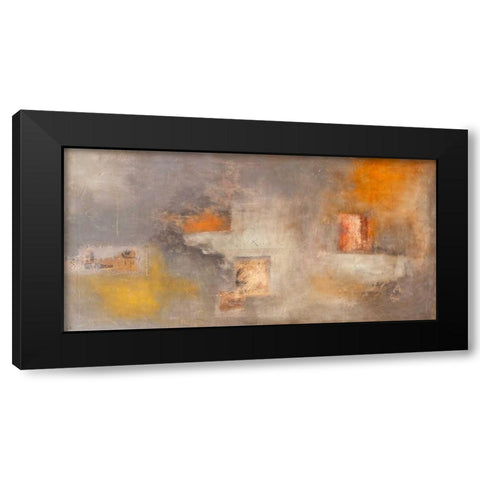 Soffio del tempo Black Modern Wood Framed Art Print by Simoncelli, Charaka
