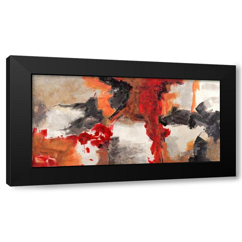 Sex Black Modern Wood Framed Art Print by Olin, Chaz