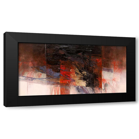 Le nebbie dense Black Modern Wood Framed Art Print with Double Matting by Censini