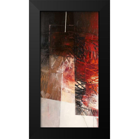 Paesaggio I Black Modern Wood Framed Art Print by Censini