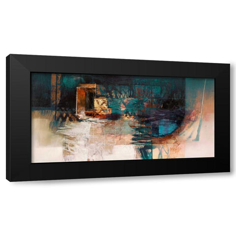 Sogni di giada Black Modern Wood Framed Art Print by Censini, Giuliano
