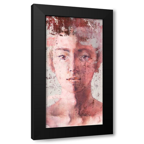 Human Aerodynamics 5 Black Modern Wood Framed Art Print by Moschetta, Dario