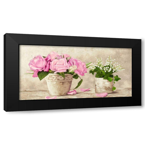 So French Black Modern Wood Framed Art Print with Double Matting by Dolci, Elena