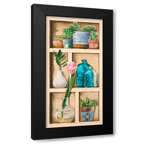 Collection de Memoires III Black Modern Wood Framed Art Print by Dolci, Elena