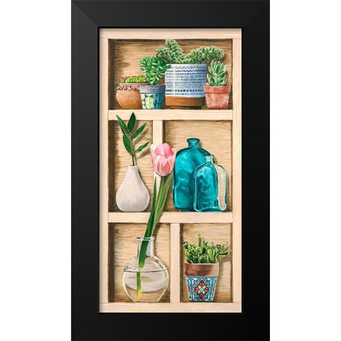 Collection de Memoires III Black Modern Wood Framed Art Print by Dolci, Elena