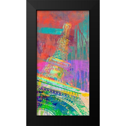 The Tower 2.0 Black Modern Wood Framed Art Print by Chestier, Eric