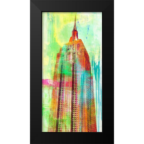 The Building 2.0 Black Modern Wood Framed Art Print by Chestier, Eric
