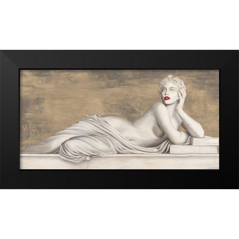 Eternal Beauty Black Modern Wood Framed Art Print by Eleanor, Setti