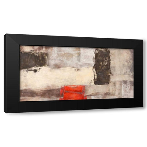 Atmosfere Black Modern Wood Framed Art Print by Falcone, Ruggero