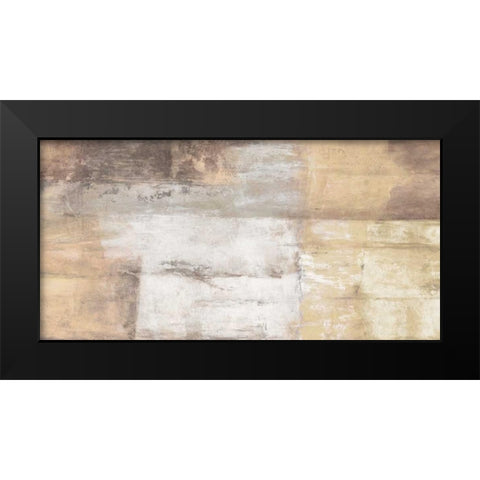 Oasi remote Black Modern Wood Framed Art Print by Falcone, Ruggero